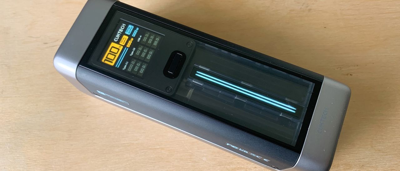 CUKTECH 210W 25,000mAh power bank