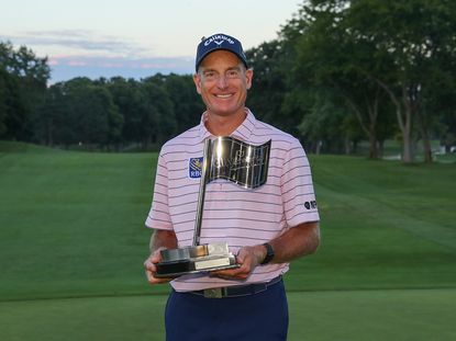Jim Furyk Wins On PGA Tour Champions Debut
