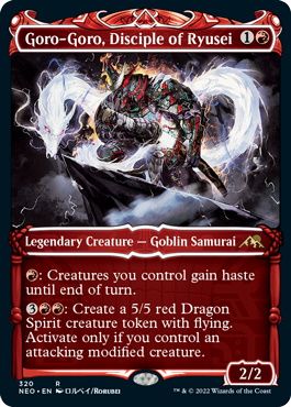 Magic - Kamigawa Neon Dynasty - Showcase/alt art cards