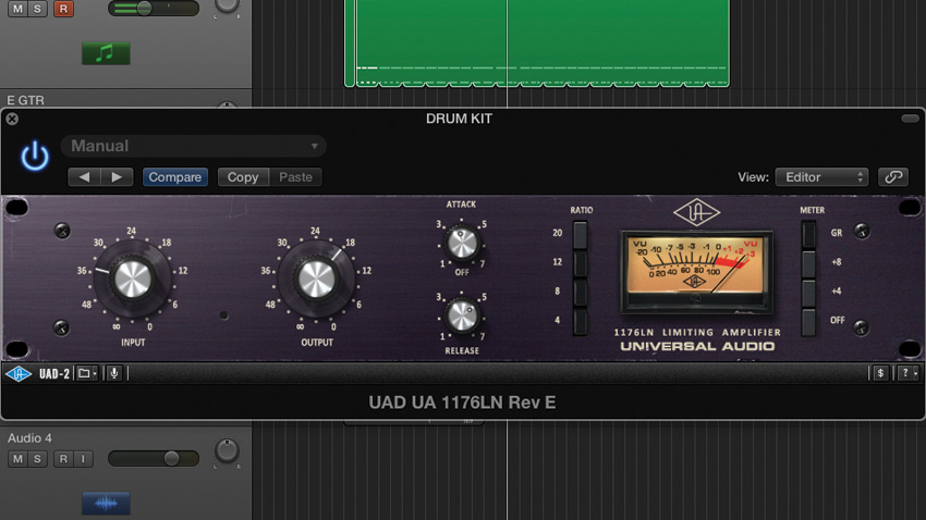 tracking with uad plugins inside daw