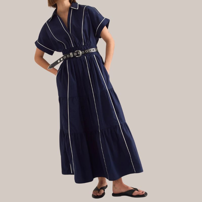 Image of striped dress