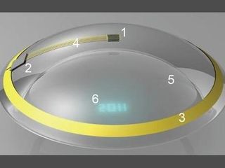 Augmented reality heading to contact lenses