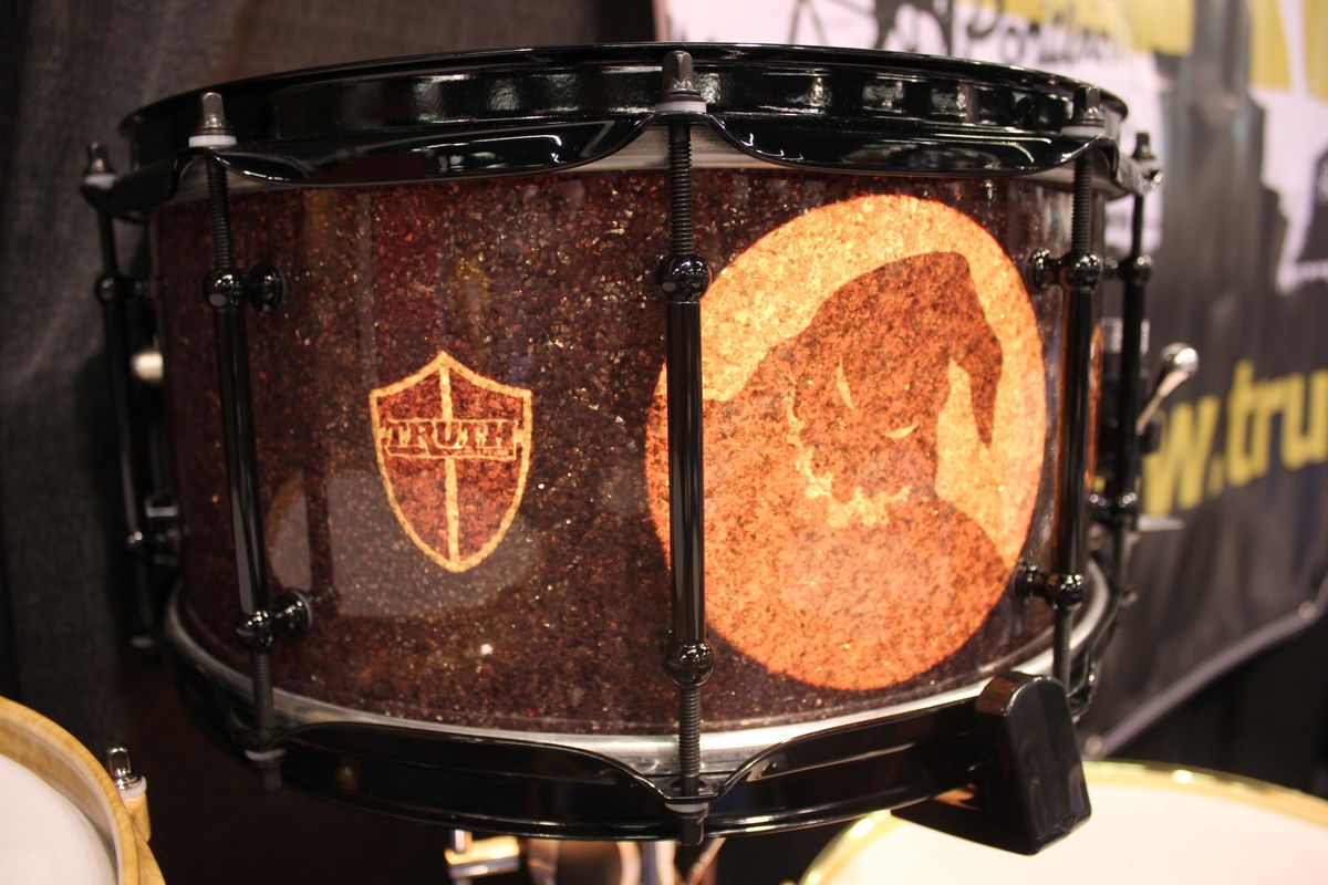 NAMM 2014 Truth Custom Drums stand in pictures MusicRadar