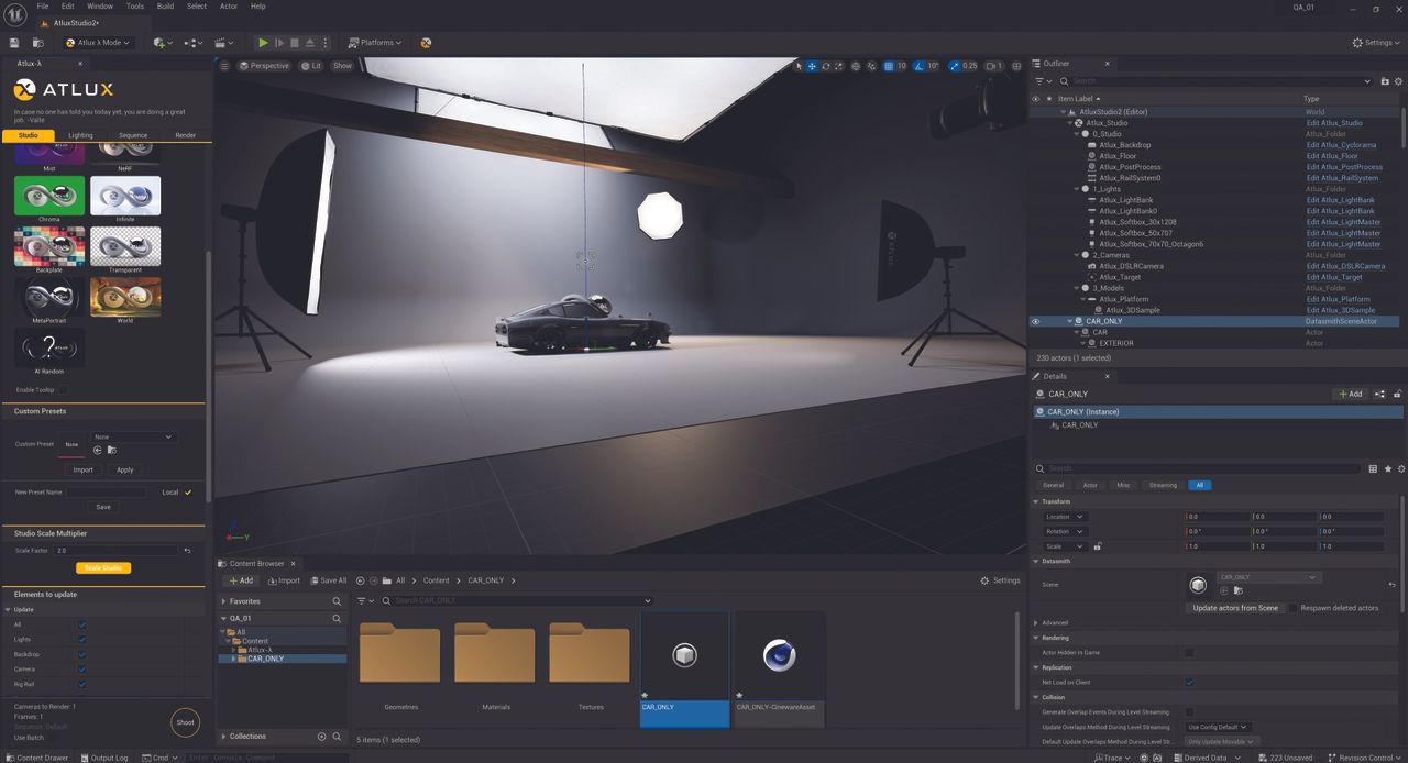 How to use Cinema 4D files in Atlux tutorial, expert tip image