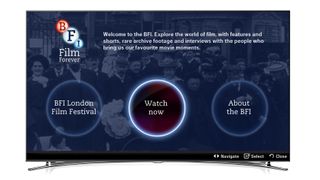 Samsung TV's BFI film app unlocks century old movie content
