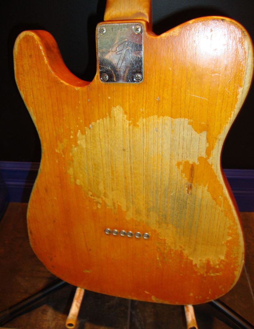 Steve Morse's Telecaster - back view