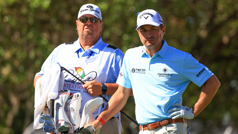 Kevin Kisner Had To Make A Caddie Switch Mid-Round During THE PLAYERS Final Round