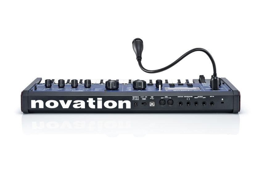 Novation MiniNova rear.