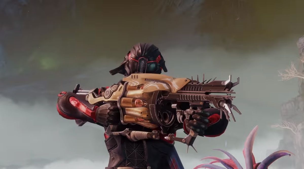 Anarchy, a grenade launcher that shoots lightning mines.