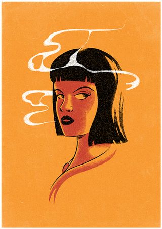 Pulp Fiction 20th anniversary art