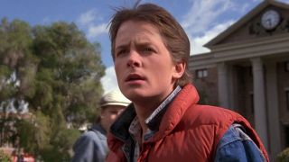 Michael J. Fox in Back to the Future.