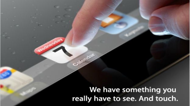 Apple iPad 3/iPad HD launch live