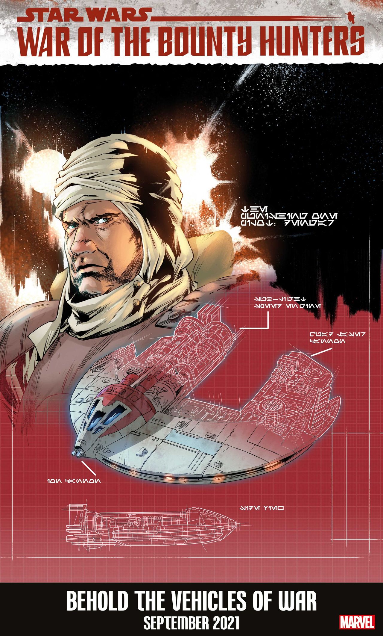 War of the Bounty Hunters variant covers