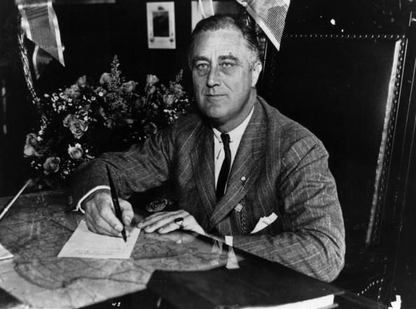 President Franklin Delano Roosevelt.