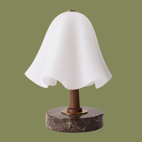 Habitat x Morris &amp;amp; Co, Glass Shade Table Lamp
