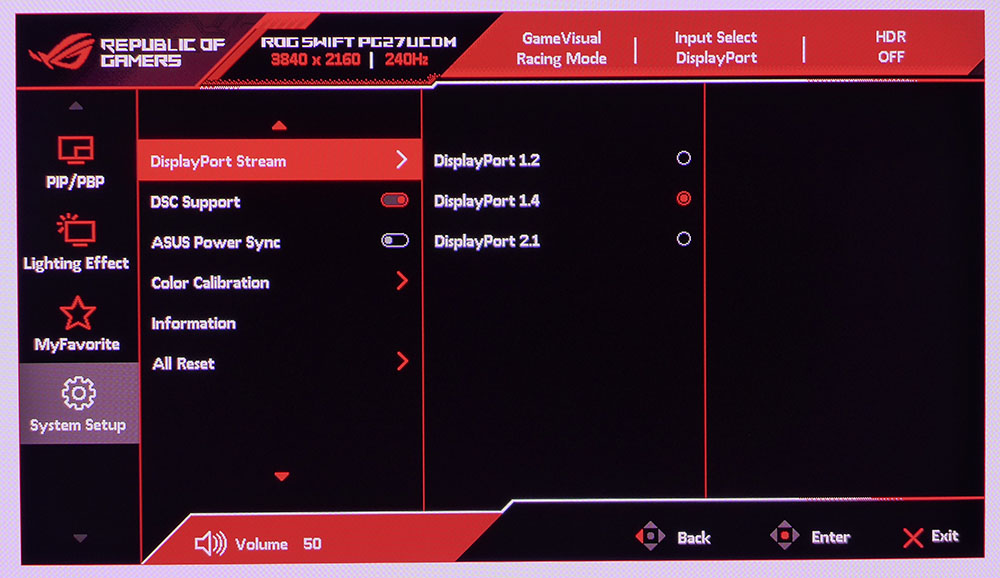 Asus ROG Swift PG27UCDM