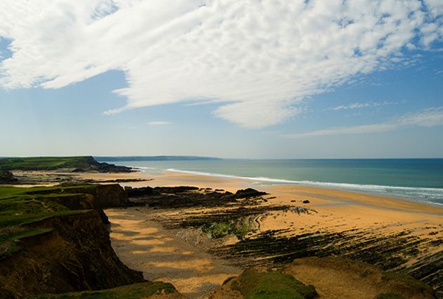 Bude beach cornwall