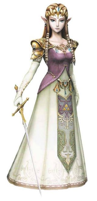 The iconic Zelda, gaming's most well-known damsel in distress.