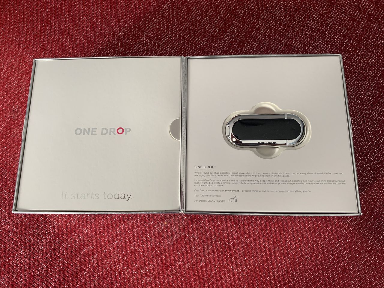One Drop Chrome unboxed