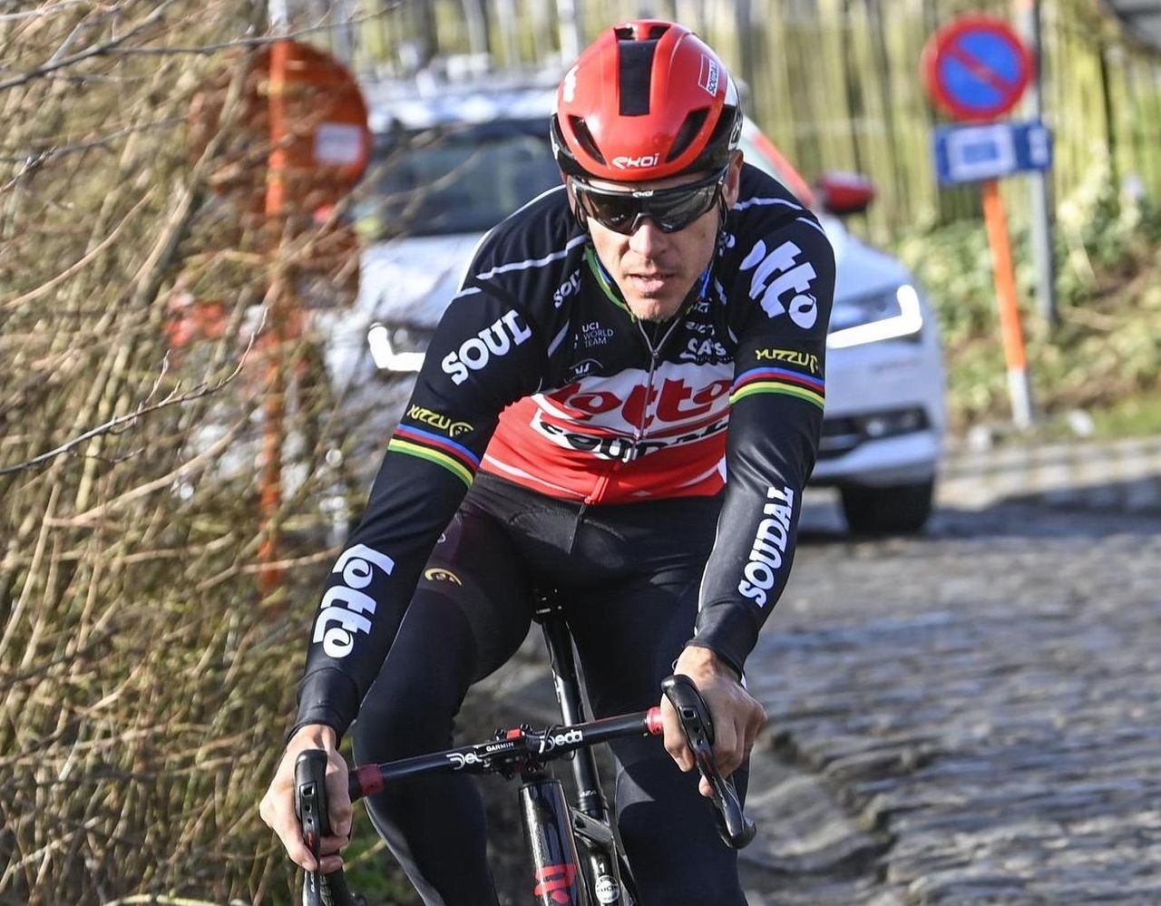 Omloop Het Nieuwsblad 2021 -75h Edition - Training - Flanders Classics - 25/02/2021 - Philippe Gilbert (BEL - Lotto Soudal) - photo Nico Vereecken/PN/BettiniPhoto&Acirc;&copy;2021