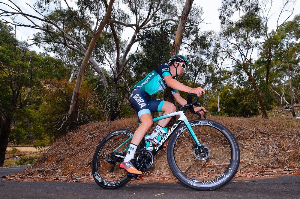 Gregor M&uuml;hlberger was wearing some new Specialized shoes
