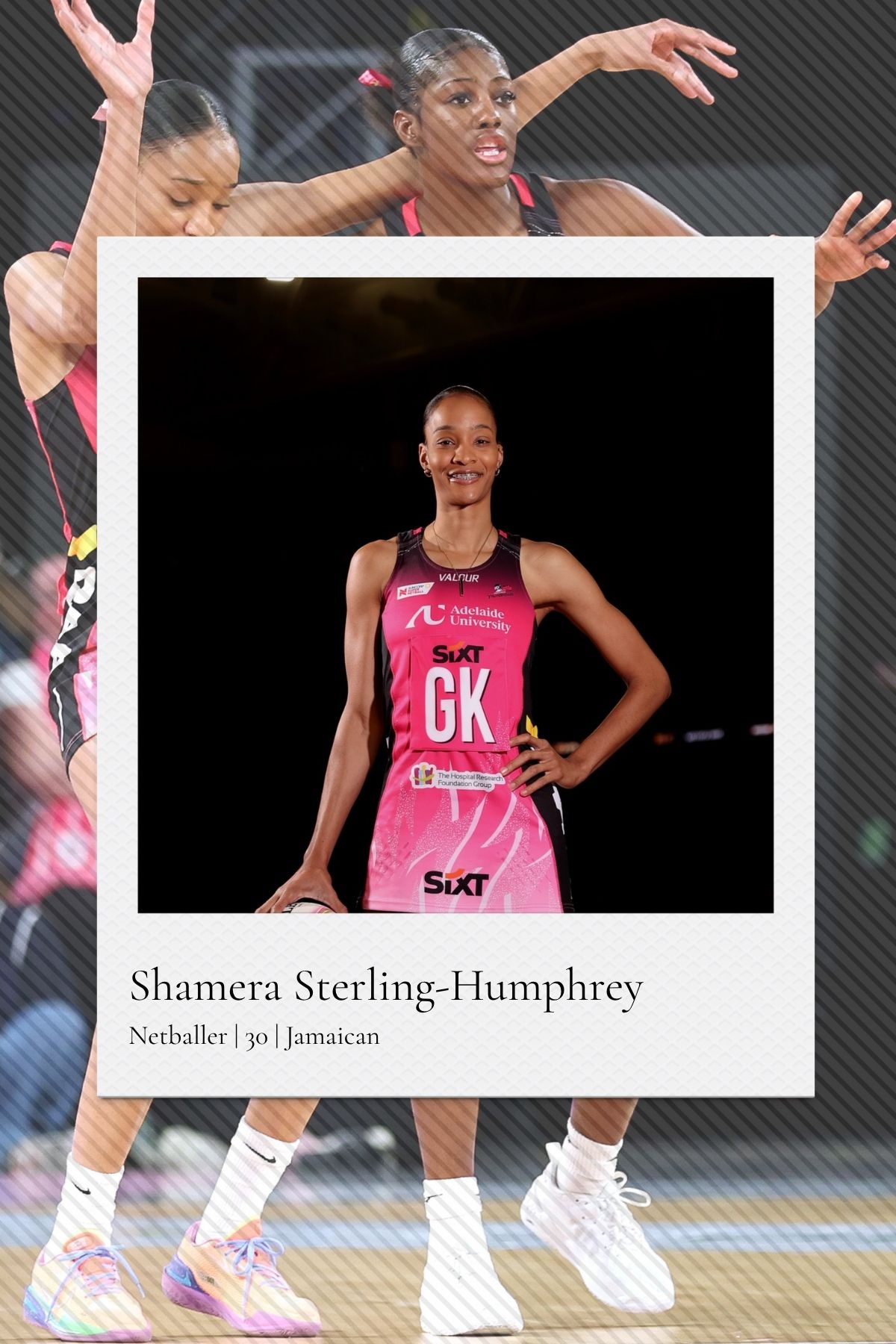 Netballer Shamera Sterling-Humphrey