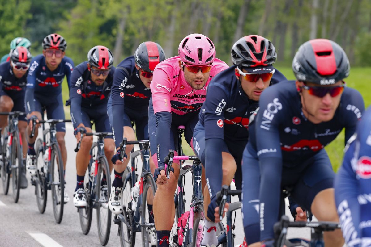 Giro d'Italia 2021 - 104th Edition - 3rd stage Biella - Canale 190 km - 10/05/2021 - Filippo Ganna (ITA - Ineos Grenadiers) - photo Luca Bettini/BettiniPhoto&Acirc;&copy;2021
