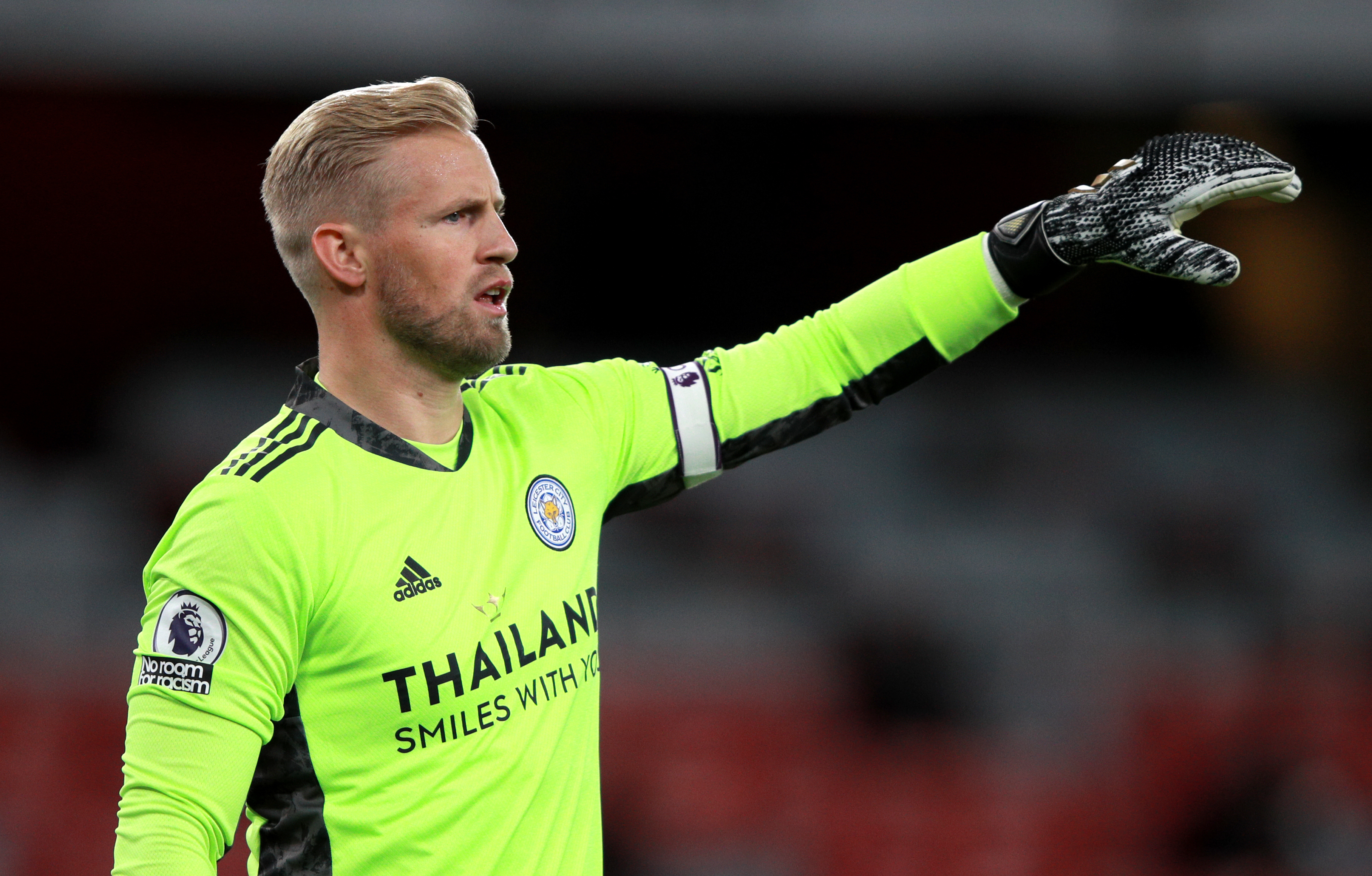 Leicester City goalkeeper Kasper Schmeichel is among those who may be ruled out Premier League goalkeeper