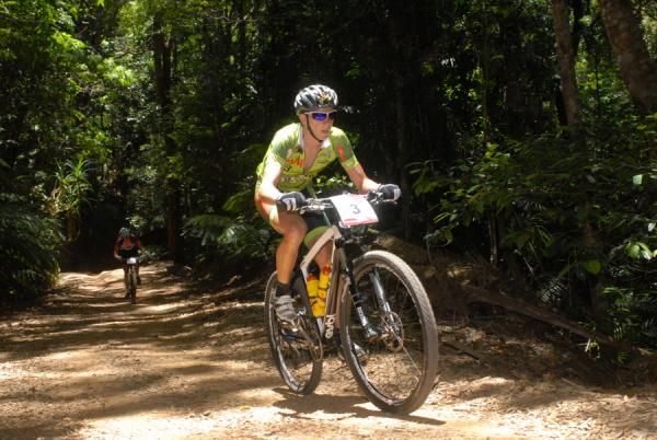Josef Benetseder during stage 2 at Crocodile Trophy