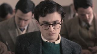 Daniel Radcliffe with Kill Your Darlings perm.