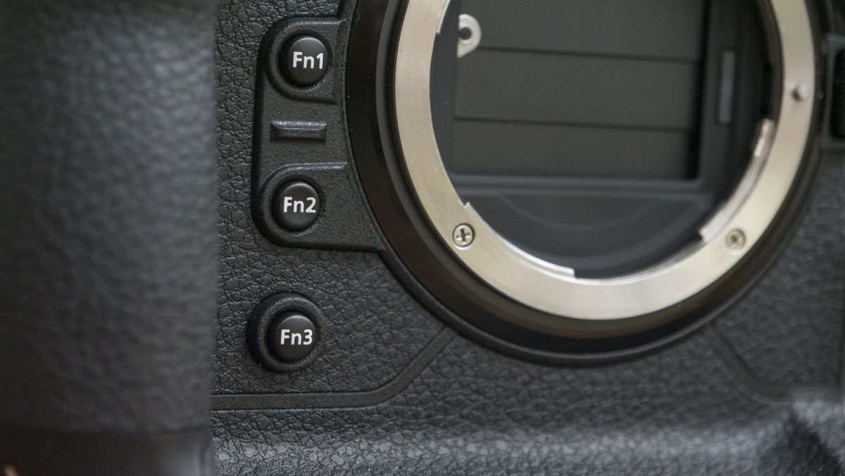 The Nikon Z9 camera on a wooden table