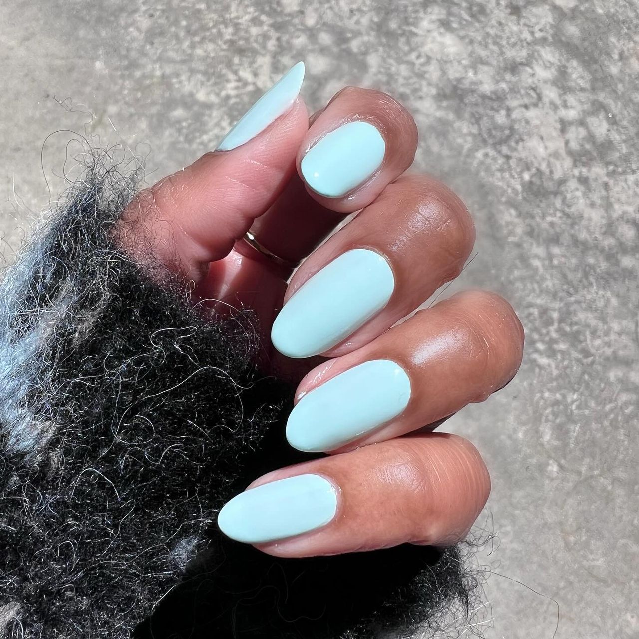 10 Chic Baby Blue Nail Colour Designs to Try This Summer | Who What Wear