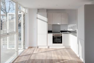 kitchen interior at citizens house by archio in south london