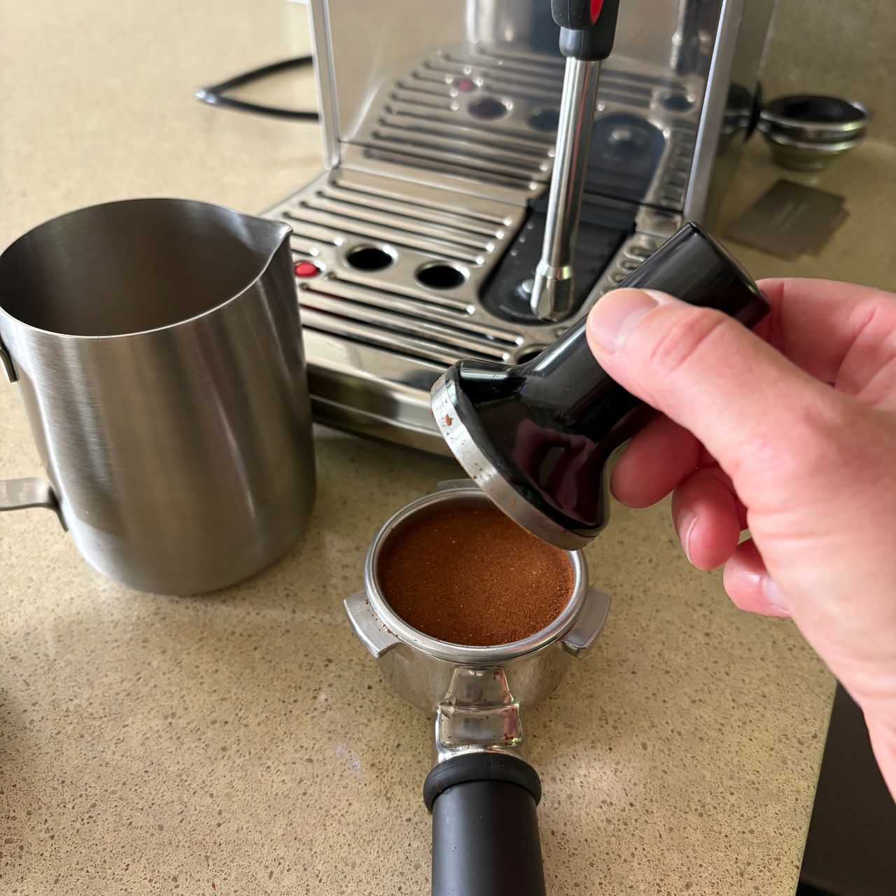 Using the Sage Bambino Plus coffee machine at home
