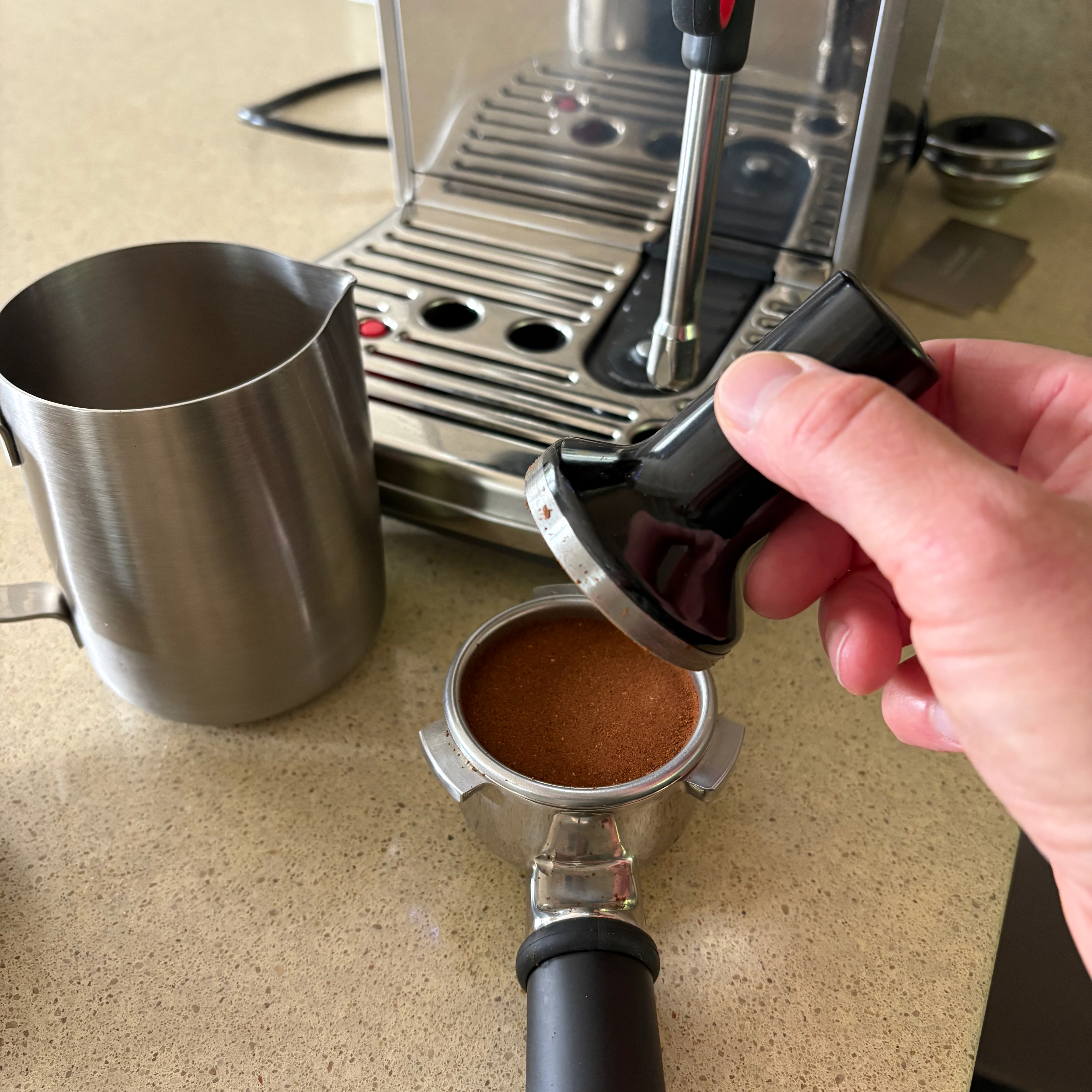 Using the Sage Bambino Plus coffee machine at home