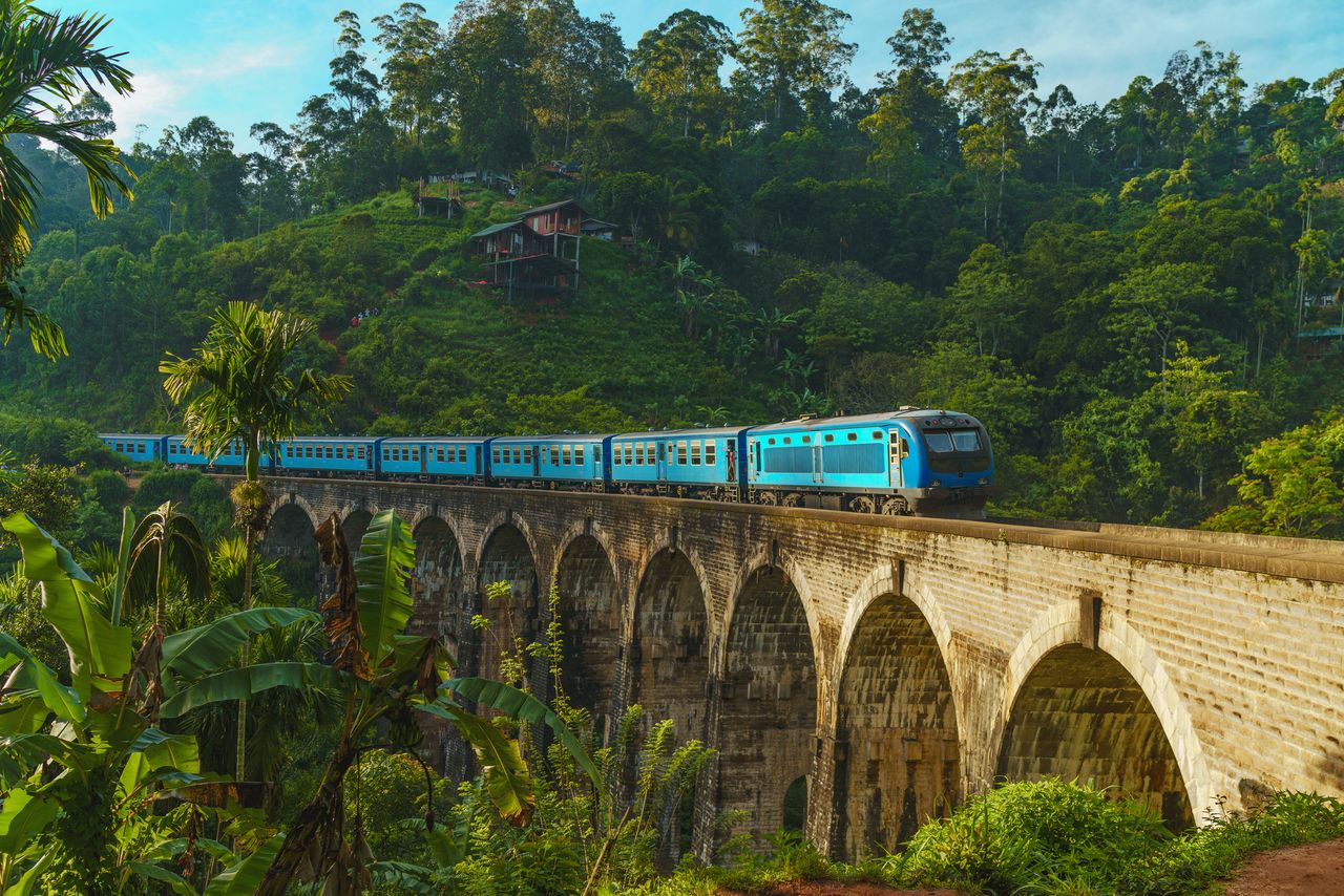 Nine Arch Bridge in Demodara, Ella, Sri Lanka