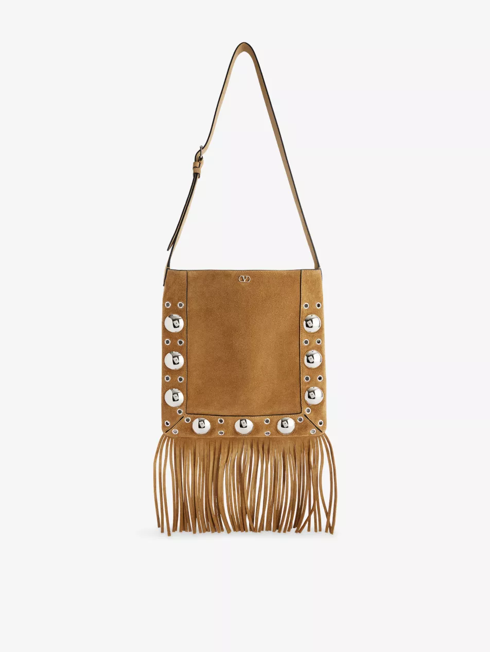 Nellc&amp;ocirc;te Suede Shoulder Bag