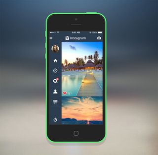 Instagram concept design