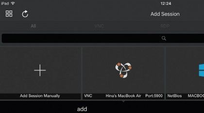 how to remote into mac from ipad