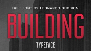 Free font: Building