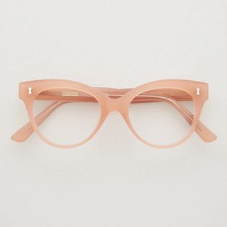 Frederica pale pink cat eye frames