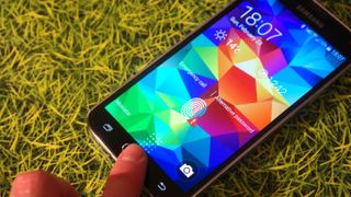 Galaxy S5 fingerprint