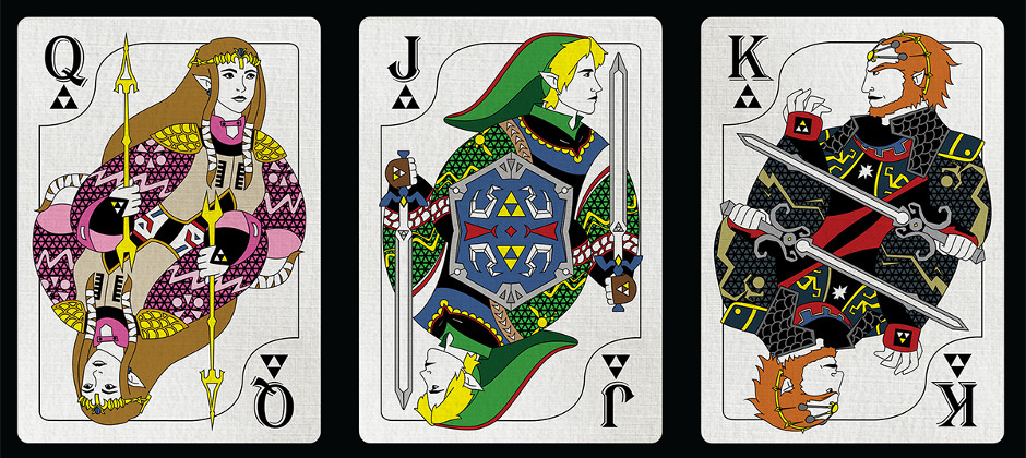 zelda playing cards