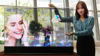 Samsung Transparent OLED