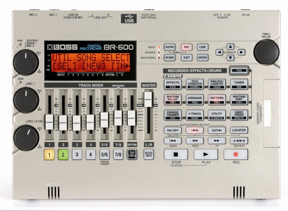 Boss BR-600 Digital Recorder review | MusicRadar