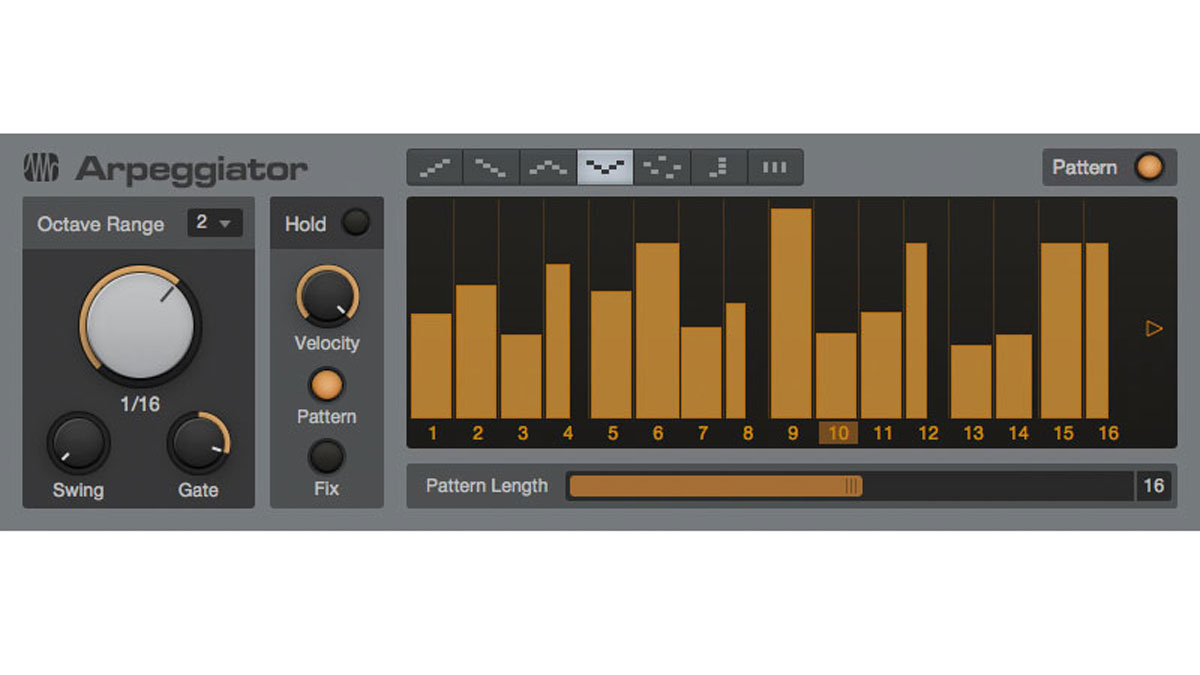 Arpeggiator is one of four Note FX, new for version 3