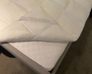 Coop Home retreat mattress review in Louises bedroom