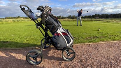 Ram Golf Deluxe FX 4 Wheel Trolley Review Golf Monthly