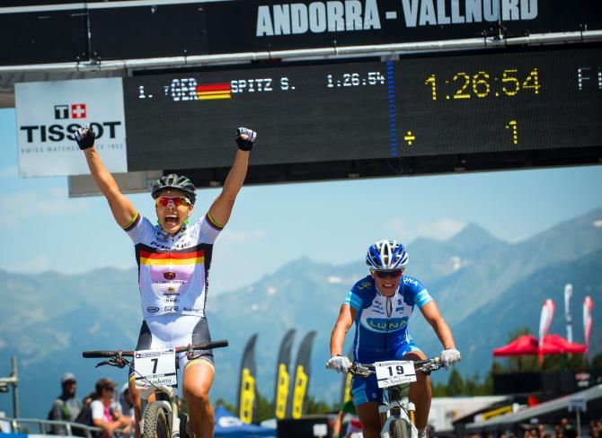 Sabine Spitz (Sabine Spitz Haibike) triumphs in Andorra