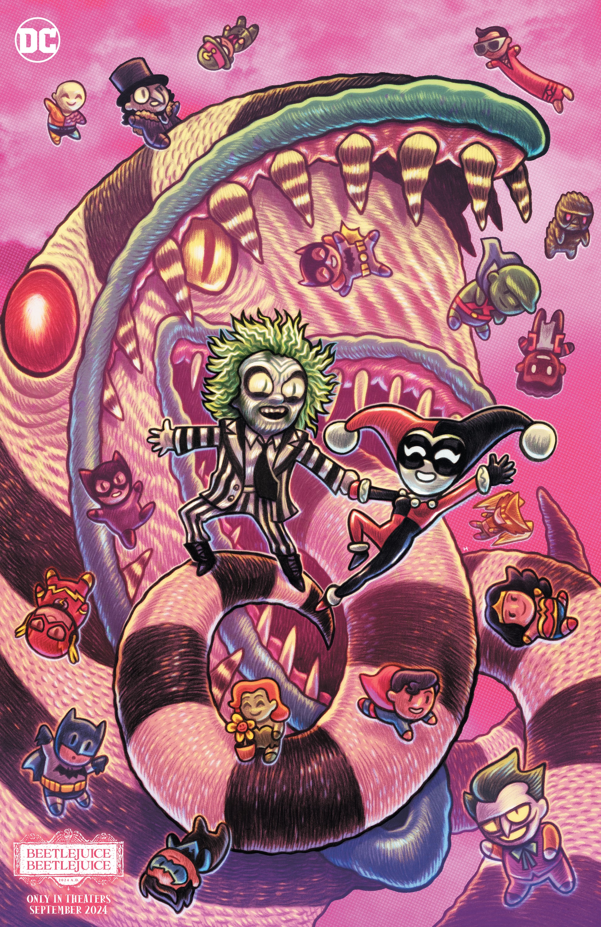 Beetlejuice Beetlejuice Movie-Inspired Variant Covers